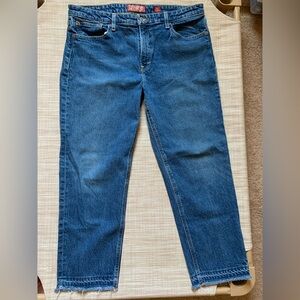 Lucky sienna slim boyfriend crop jeans women’s size 12